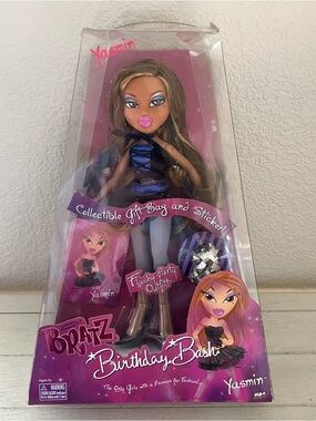 Rare Bratz Birthday Bash Yasmin Fashion Doll MGA 2005 y2k Vintage
